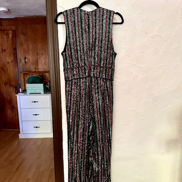 Saylor Winnipeg Sequined Jumpsuit - Picture 9 of 12